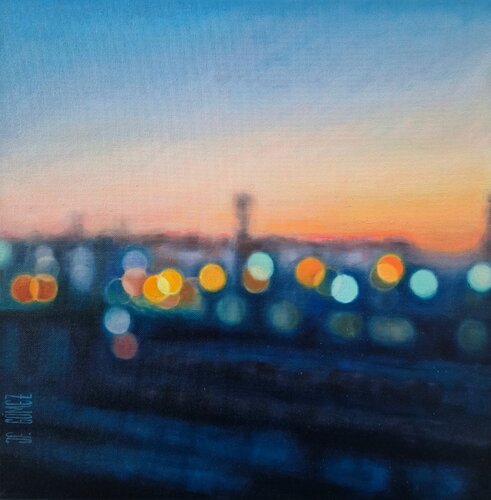 TWILIGHT by Juan Francisco Gomez Cambronero, Painting for Sale on Singulart