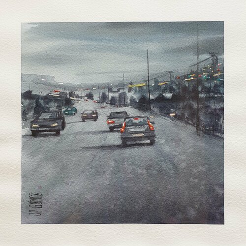 NIGHT LANDSCAPE I Juan Francisco Gomez Cambronero