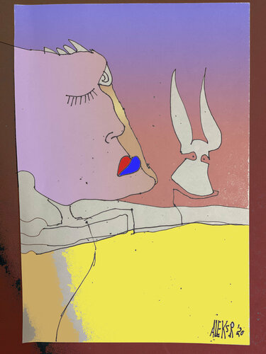 d-11 HOT AND COLD par Aleks Rosenberg, Digital en vente sur Singulart