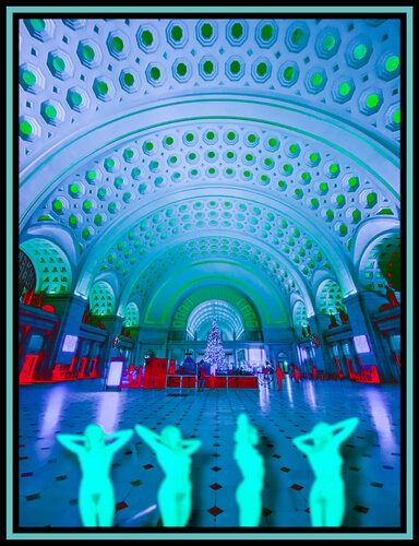 A68 - UNION STATION 4 van Aleks Rosenberg, Fotografie te koop op Singulart