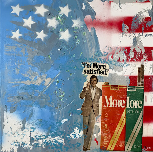 F-14  I'M SATISFIED - (20th Century) von Aleks Rosenberg, Malerei kaufen auf Singulart