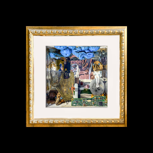 c8 - photorama in gold frame on black Aleks Rosenberg