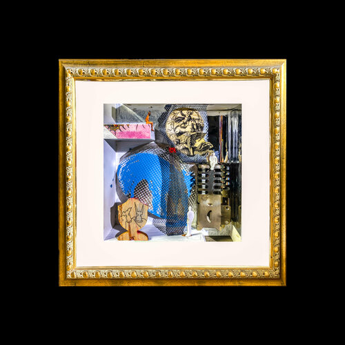 e6 - 7/10  photorama in gold frame on black Aleks Rosenberg