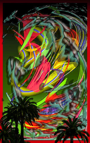 HOLIDAY SPIRT - City Habbub di Aleks Rosenberg, Digitale in vendita su Singulart