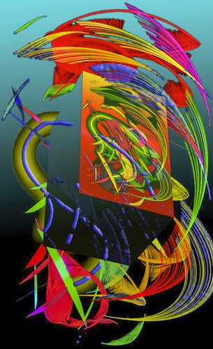 HOLIDAY SPIRT - Hussle and Bussle di Aleks Rosenberg, Digitale in vendita su Singulart
