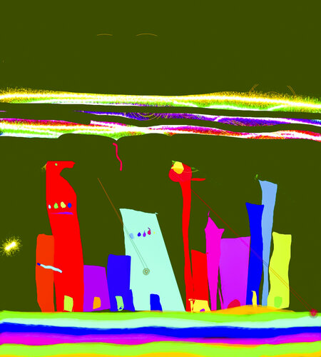 33 CHILD'S PLAY - HAMLET BY THE SEASHORE  IMG_0905 di Aleks Rosenberg, Digitale in vendita su Singulart