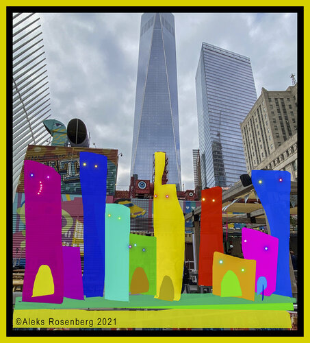 36 CHILD'S PLAY - THE VISITORS IMG_0919 -2 von Aleks Rosenberg, Digital kaufen auf Singulart