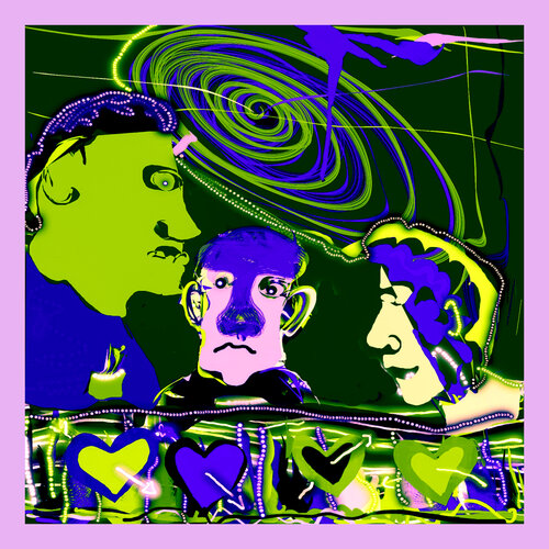 107 - I LOVE YOU TOO 2-3 par Aleks Rosenberg, Digital en vente sur Singulart