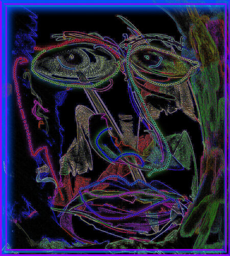 113 Darkness of the Mind di Aleks Rosenberg, Digitale in vendita su Singulart