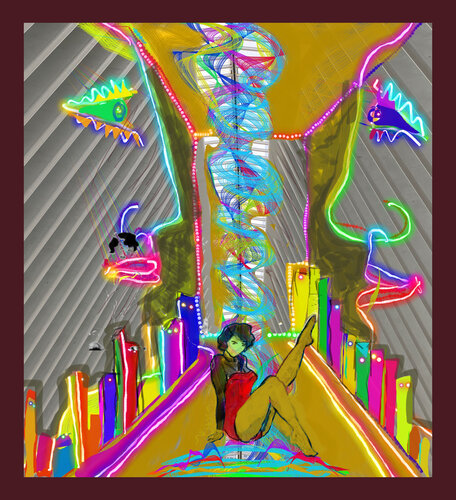 116 LOOKING GOOD is a PLUS van Aleks Rosenberg, Digitaal te koop op Singulart