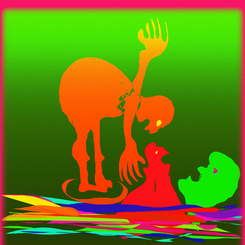 123 - CAN I HELP YOU par Aleks Rosenberg, Digital en vente sur Singulart