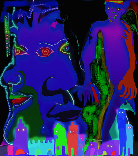 127 - CHILD'S PLAY - THE MAKERS OF WAR by Aleks Rosenberg, Digital for Sale on Singulart