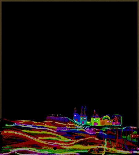 137 - BLACK SKY van Aleks Rosenberg, Digitaal te koop op Singulart