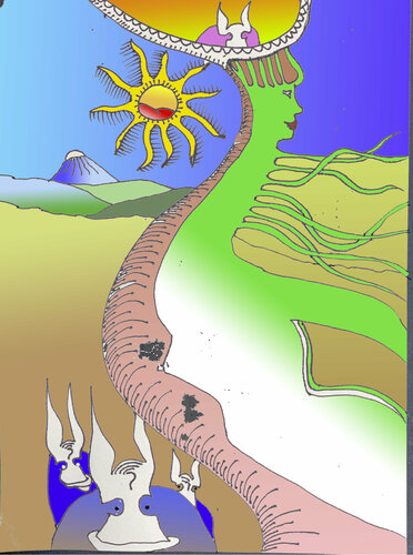 d-20 - Balancing Act von Aleks Rosenberg, Zeichnungen kaufen auf Singulart