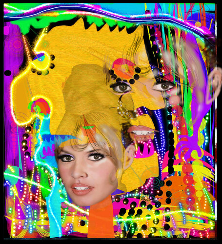 f-30 - Glam Icon van Aleks Rosenberg, Digitaal te koop op Singulart