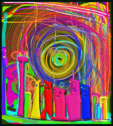 72 - The Black Hole van Aleks Rosenberg, Digitaal te koop op Singulart