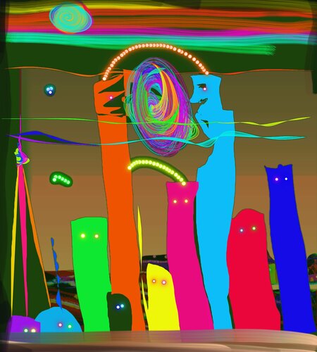 Dawn 144 par Aleks Rosenberg, Digital en vente sur Singulart