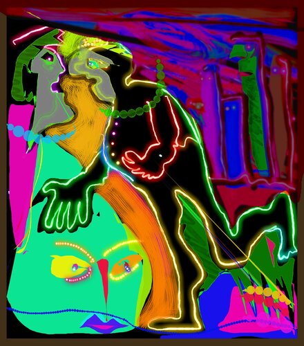 143 - Never Mind What They Say We got To Go Now. di Aleks Rosenberg, Digitale in vendita su Singulart