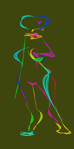 229 - Dancer von Aleks Rosenberg, Digital kaufen auf Singulart