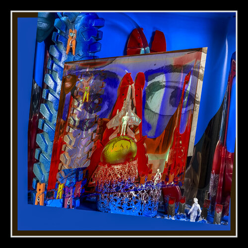 AS WATER RISES -ICONS 40x40 von Aleks Rosenberg, Fotografie kaufen auf Singulart