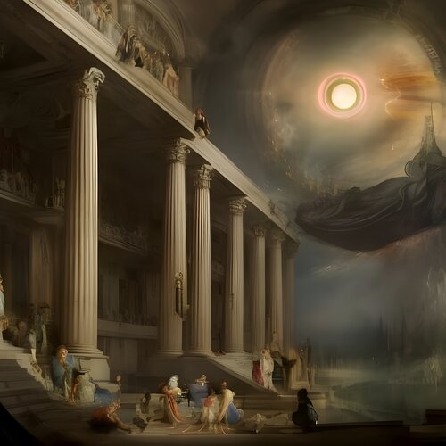 BEWARE THE IDES OF MARCH de Aleks Rosenberg, Digital a la venta en Singulart
