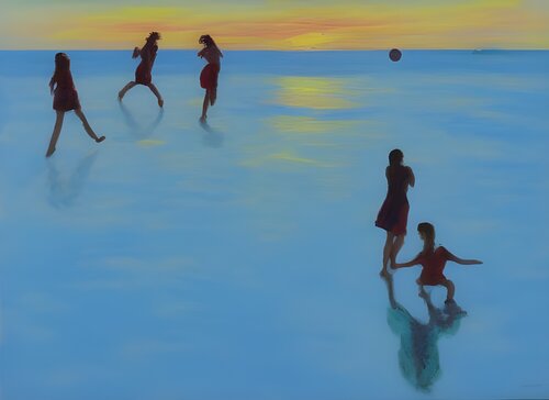 PLAY ON WATER by Aleks Rosenberg, Digital for Sale on Singulart