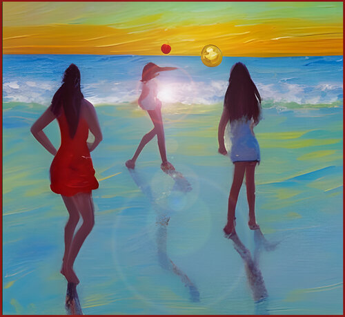 GIRLS AT PLAY Aleks Rosenberg