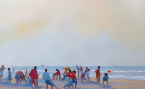 IMMIGRANT BEACH LANDING Aleks Rosenberg