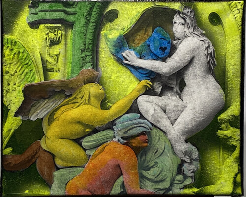 STUDY IN FORM 10 de Aleks Rosenberg, Pintura a la venta en Singulart