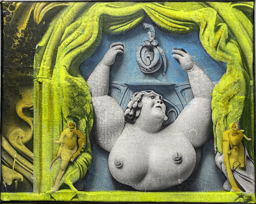 STUDY IN FORM 12 von Aleks Rosenberg, Malerei kaufen auf Singulart