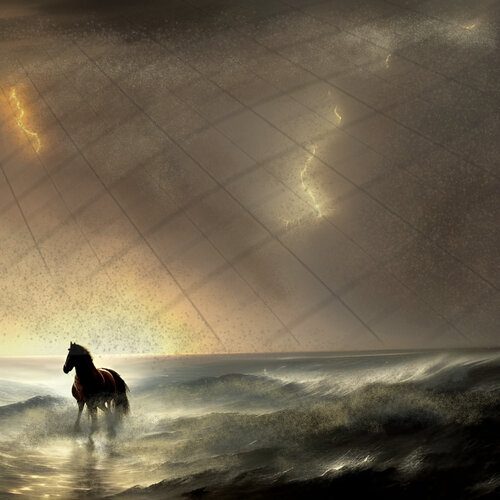 FALLING ASH di Aleks Rosenberg, Digitale in vendita su Singulart