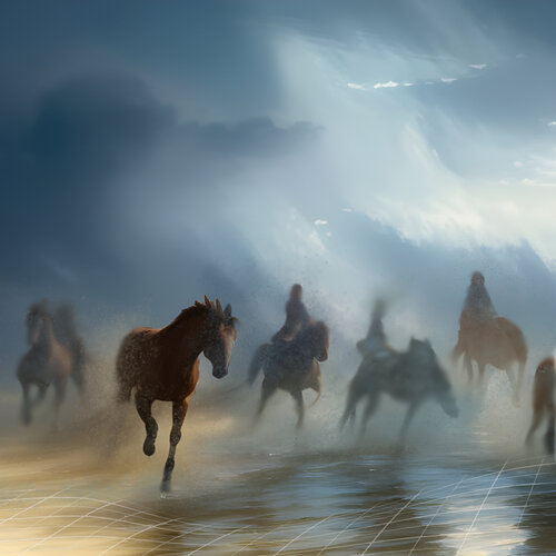 THE LEADER OF THE PACK di Aleks Rosenberg, Digitale in vendita su Singulart