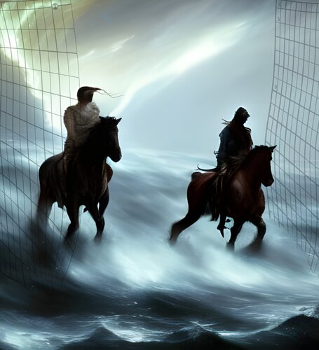 THE SEARCHERS von Aleks Rosenberg, Digital kaufen auf Singulart