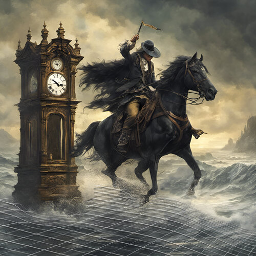RACING AGAINST THE CLOCK von Aleks Rosenberg, Digital kaufen auf Singulart