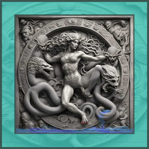 MEDUSA IS SINKING 4 de Aleks Rosenberg, Digital a la venta en Singulart
