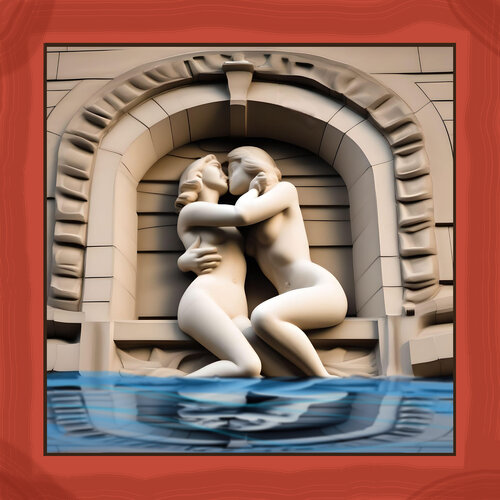 THE LAST KISS by Aleks Rosenberg, Digital for Sale on Singulart