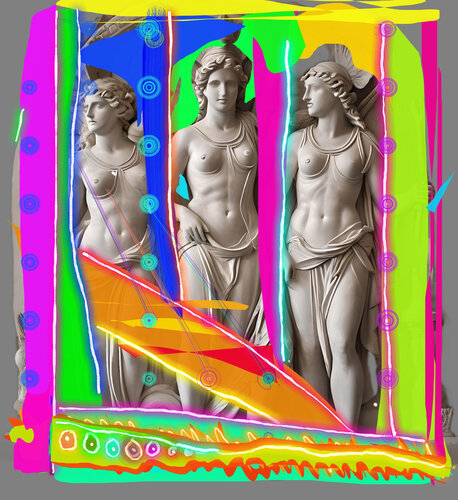 FRIENDS WITH BENEFITS - STEPPING OUT von Aleks Rosenberg, Digital kaufen auf Singulart