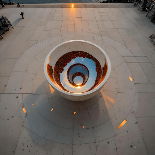 TERRAZZO 7 - Bottomless Wishing Well Aleks Rosenberg