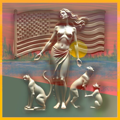 CAT'S PRAYER von Aleks Rosenberg, Digital kaufen auf Singulart