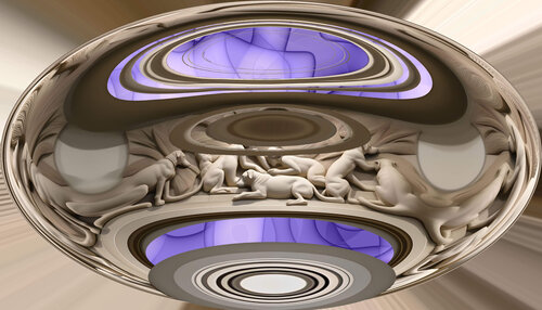 INDULGENCE PORTAL number 22 di Aleks Rosenberg, Altri media in vendita su Singulart