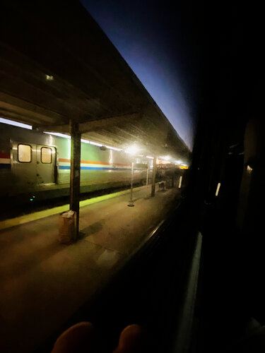 Train Station - Late Night Mid-America by Aleks Rosenberg, 사진 for Sale on Singulart