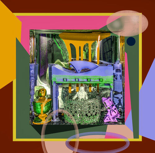 a3- CURATIONS OF THE UNQUIET MIND di Aleks Rosenberg, Digitale in vendita su Singulart