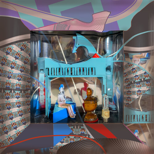d2 - CURATIONS OF THE UNQUIET MIND par Aleks Rosenberg, Digital en vente sur Singulart