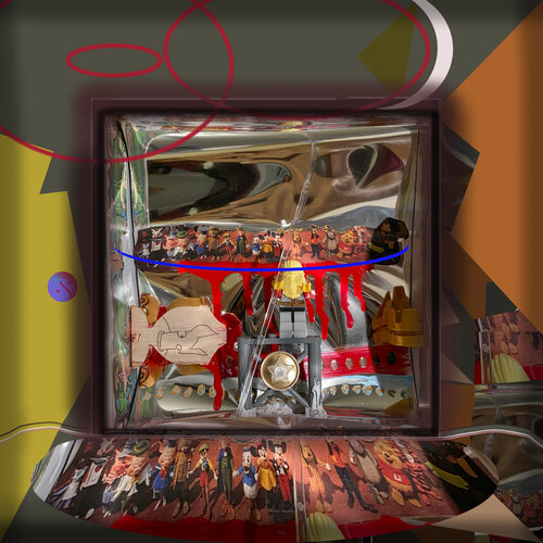 e2 - CURATIONS OF THE UNQUIET MIND - FRIENDS FOR LIFE par Aleks Rosenberg, Digital en vente sur Singulart