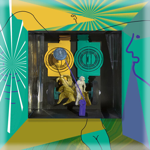 e3 G- CURATIONS OF THE UNQUIET MIND - GOOD FOR ONE MASSAGE VISIT van Aleks Rosenberg, Digitaal te koop op Singulart