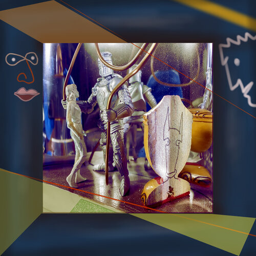 f3 - CURATIONS OF THE UNQUIET MIND --- Royal Encounter di Aleks Rosenberg, Digitale in vendita su Singulart