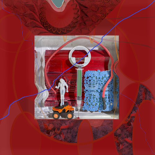 f5 - CURATIONS OF THE UNQUIET MIND --- Balancing Pros and Cons par Aleks Rosenberg, Digital en vente sur Singulart