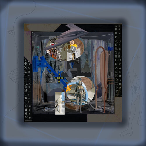 e4- CURATIONS OF THE UNQUIET MIND --- SO WHAT'S WITH DON AND VLAD di Aleks Rosenberg, Digitale in vendita su Singulart