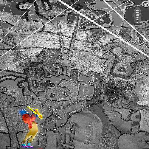 The Fear of the Unknown is the Worst of all Fears - It KILLS Creative Powers that Come from CURIOSITY von Aleks Rosenberg, Digital kaufen auf Singulart