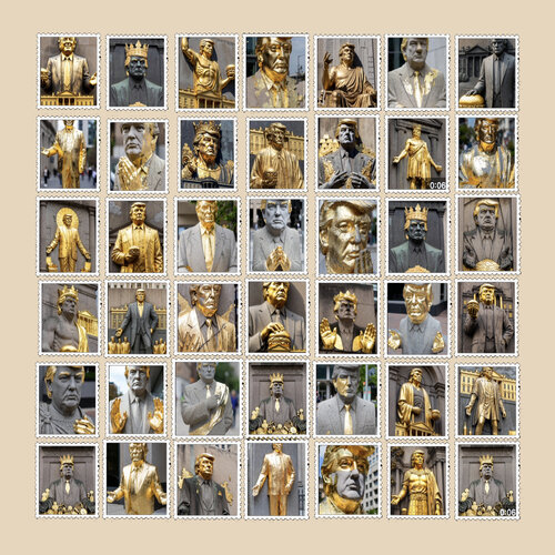 American Wonder 2025 Forever Stamp von Aleks Rosenberg, Digital kaufen auf Singulart
